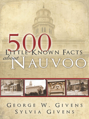 cover image of 500 Little-Known Facts About Nauvoo